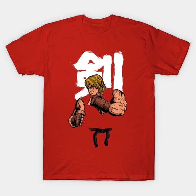 KEN MASTERS T-Shirt by berserk